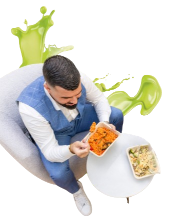 Green liquid background