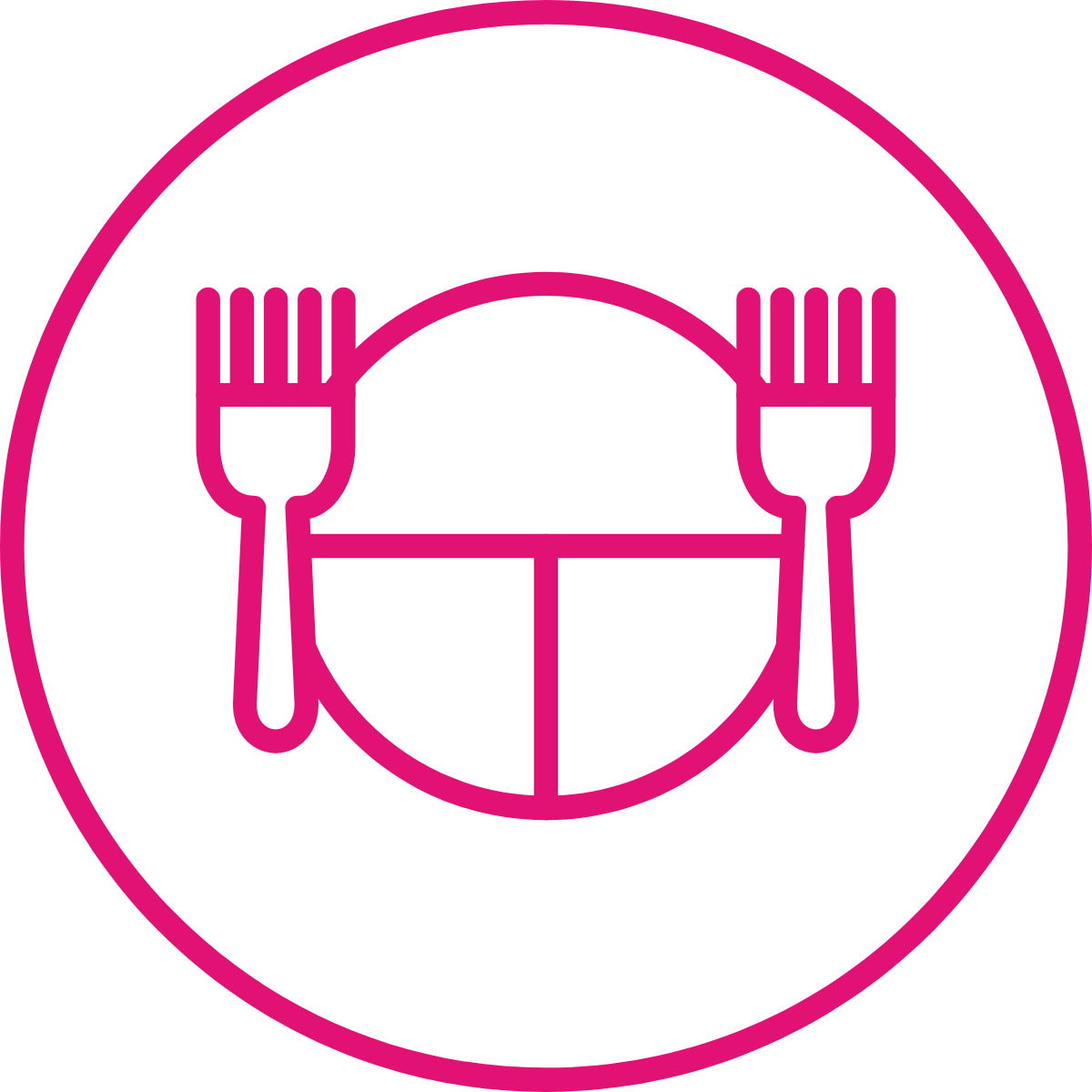 Icon smarte Portionsgrößen