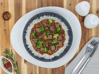 Rindfleisch-Brokkoli-Pfanne