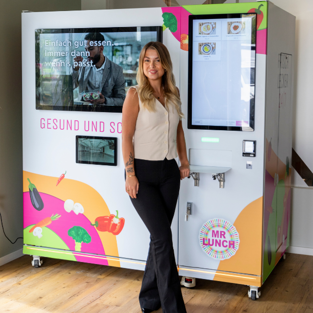 Marie, Sales Managerin von Mr. Lunch