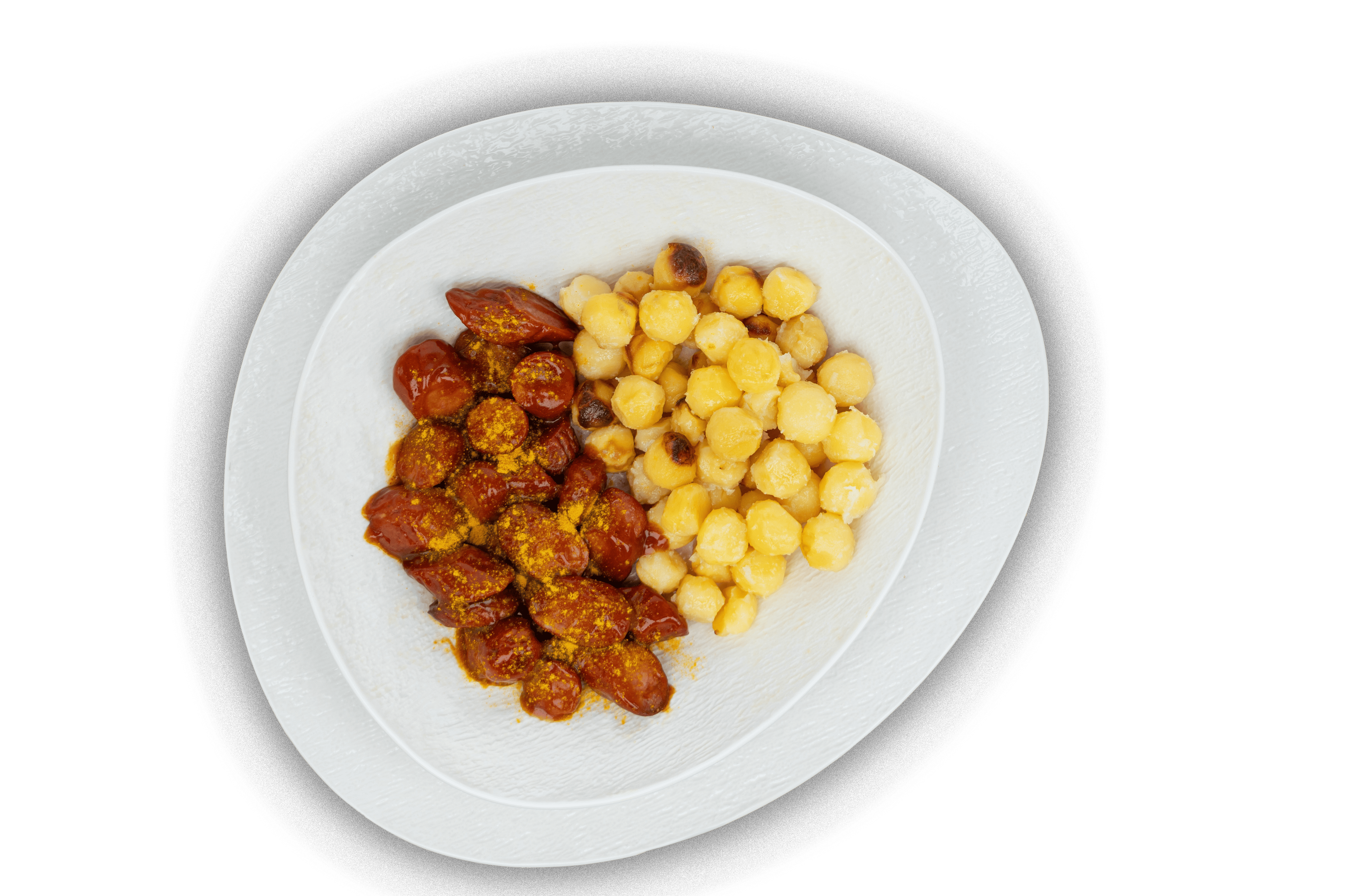Currywurst Schwein Klassik