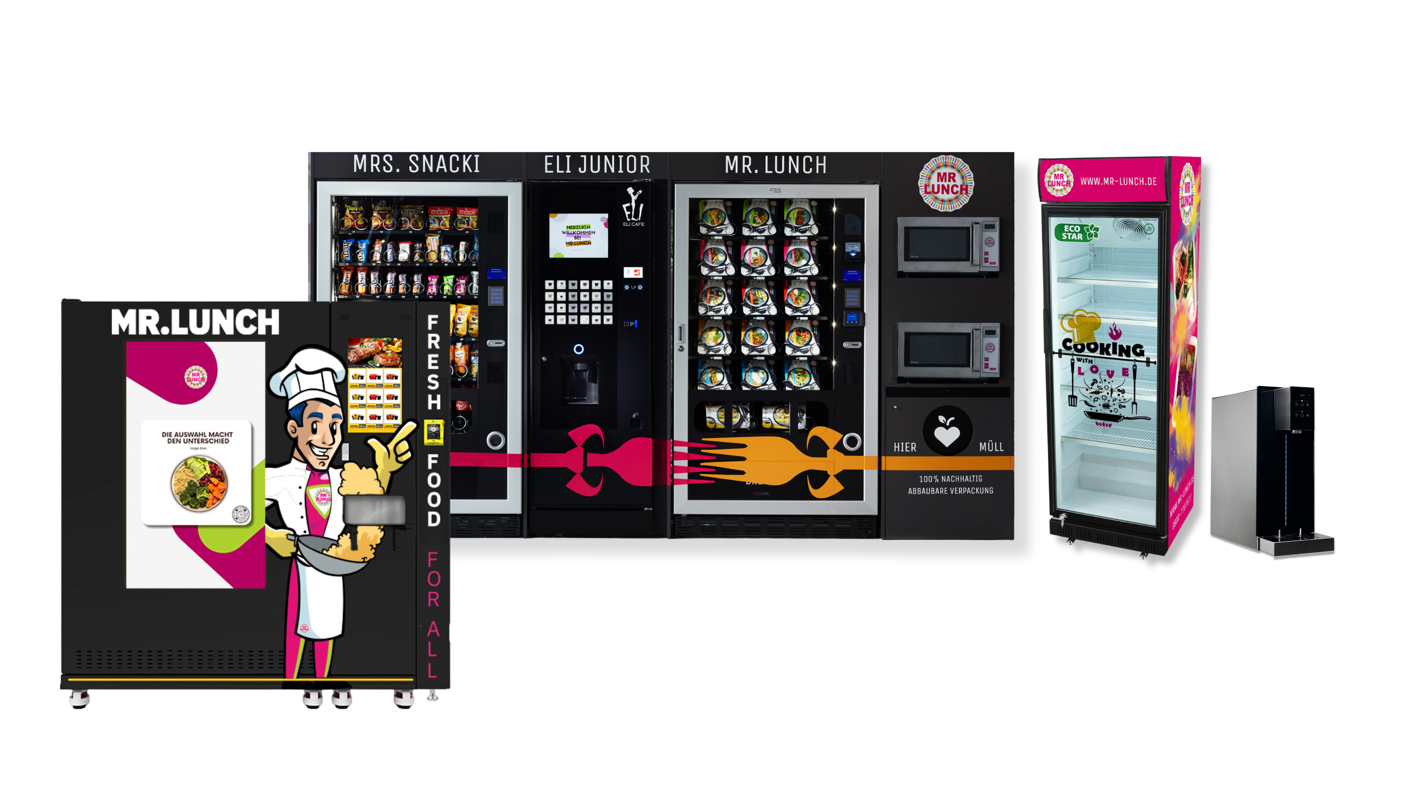Essensautomat entdecken – MR LUNCH